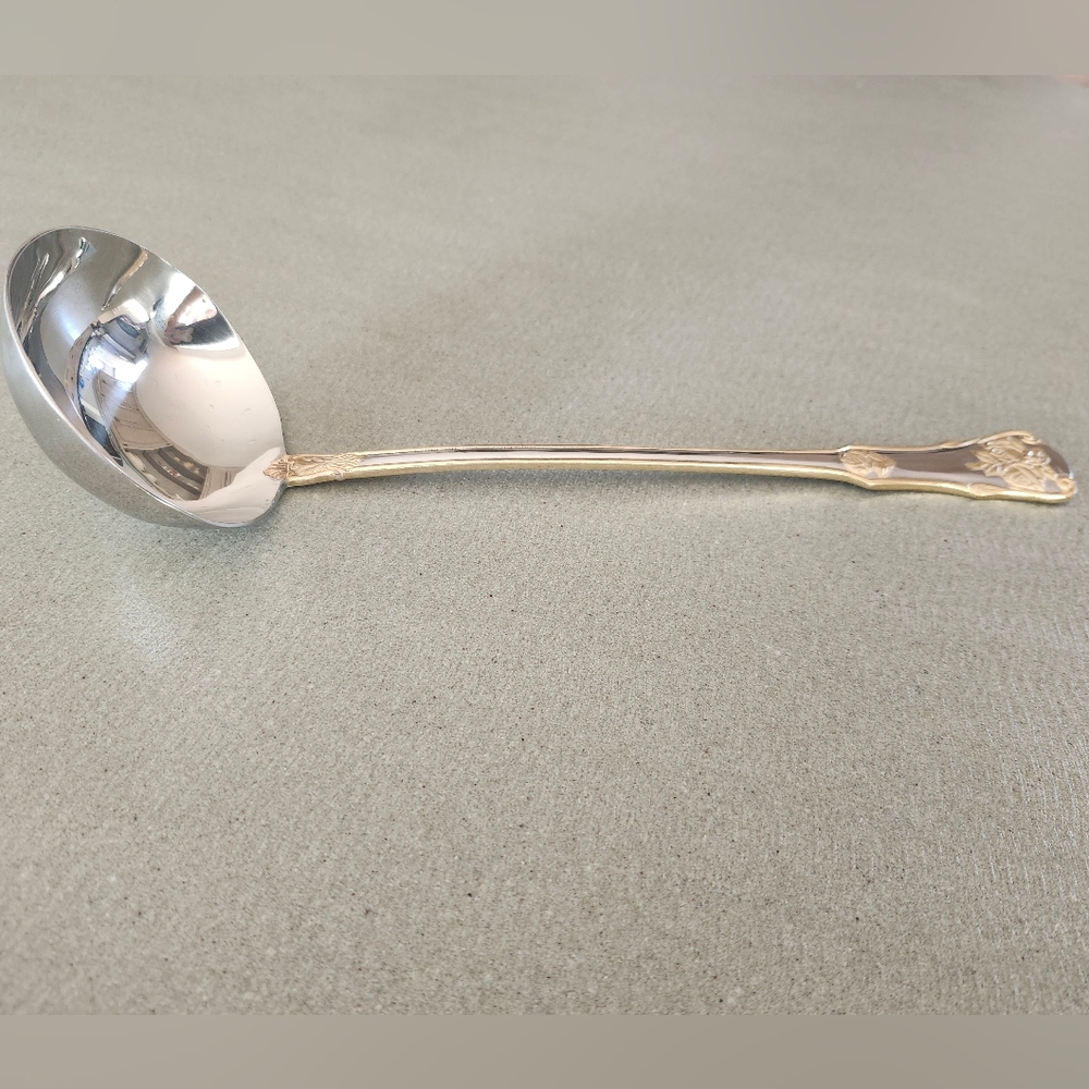 Royal Albert Old Country Roses Stainless Steel Ladle - vintage - Picture 4 of 4
